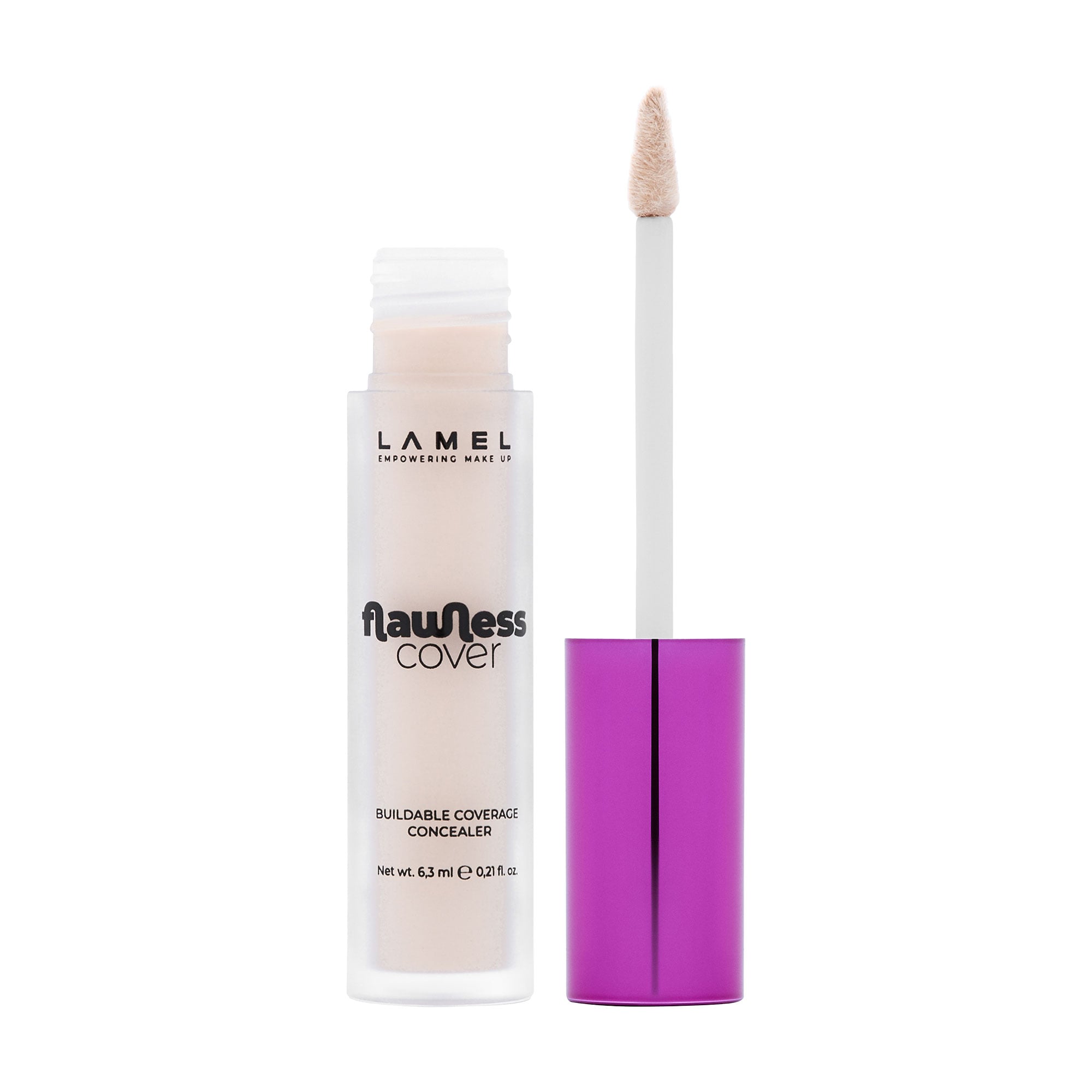Консилер для обличчя LAMEL Make Up Buildable Coverage Concealer Flawless Cover 01, 6.3 мл